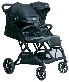 Športový kočík pre dvojičky X-lander X-double Cool Black 2025