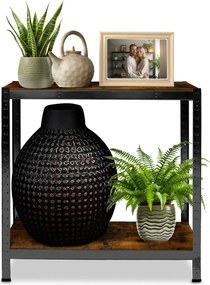 Kovový úložný regál 180 x 90 x 40 cm Humberg HR-852 čierny