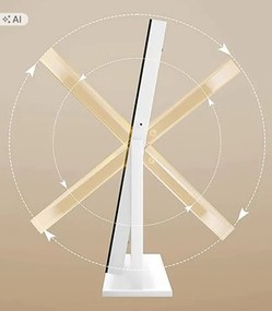 LED zrkadlo 58 × 46 cm