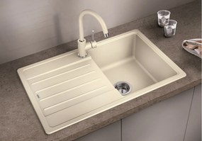 Granitový drez Blanco LEGRA 45 S aluminium