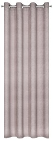 ZATEMŇOVACÍ ZÁVES NA KRÚŽKOCH MABEL 140X250 CM PÚDROVO RUŽOVÁ