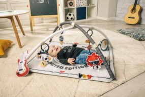 Hracia deka s hrazdou štvorcová Gymini Tiny Rockers