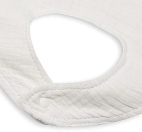 Mušelínový detský podbradník New Baby white