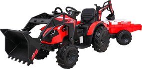 Ramiz Traktor s prívesom 720-T červený