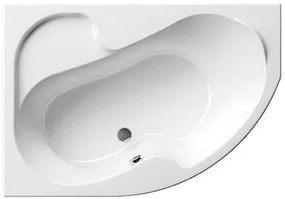 Ravak Rosa I asymetrická vaňa 140x105 cm akrylát ľavá ci01000000 RO1400L