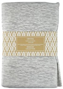 Záves na páske Crystal 135x250 šedá Merkury Home