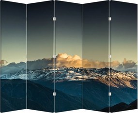 Paraván - Vrcholky veľhôr (210x170 cm)