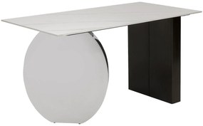 Demi stôl strieborný 140x70 cm