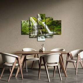 Obraz - Vodopád, Wind River Valley (150x105 cm)