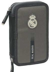 Peračník 2zip plný Real Madrid sivý