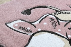 Koberec PETIT SLON, HVIEZDY , ružová Veľkosť: 120x170 cm