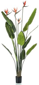 Emerald Umelý strom Strelitzia so 4 kvetmi v kvetináči 150 cm 435917