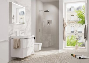 Hansgrohe Pulsify E, hlavová sprcha 260 1jet, biela matná, HAN-24330700