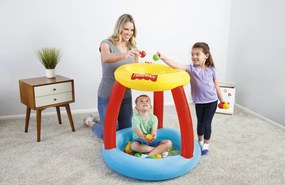 Bestway Nafukovací detský bazén so strechou 89 cm x 89 cm x 84 cm - Bestway 93541