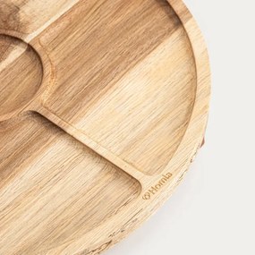 Servírovací podnos / stolík MOOKA naturálny 773952