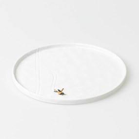 räder Porcelánový tanieer Sledging 22 cm