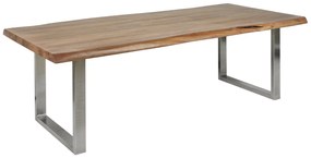 Dizajnový jedálenský stôl Massive Honey 240cm akácia