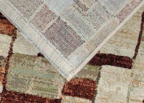 Koberce Breno Kusový koberec ARGENTUM 63244/6474, hnedá, viacfarebná,120 x 170 cm