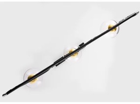 Jupiter 1990 - Luster na lanku HANZA 3xG9/10W/230V čierna/zlatá