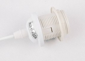 Candellux Bielo-medený závesný decentrálny luster Atlanta pre žiarovku E27 31-00637