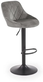 Barová stolička STOOL H101 šedivá