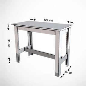 Jídelní stůl Barra Walnut