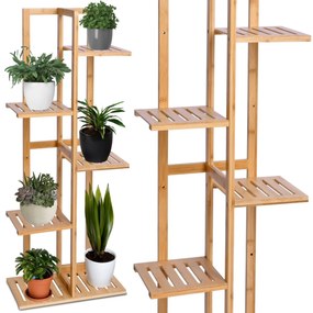 Bambusový stojan na kvety GUTREN hnedý