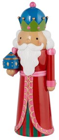 X-MAS Soška kráľa Melichara 20 cm - červená