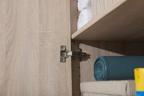 Úzka skriňa so zásuvkami Mega 14, dub sonoma