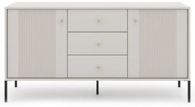 Komoda LUE béžová/čierna