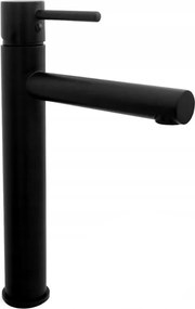 Rea Tess, vysoká umývadlová batéria, čierna matná, REA-B0229