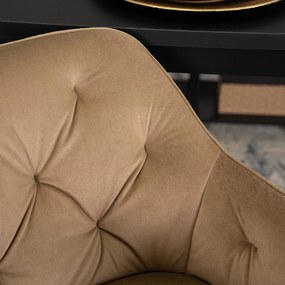 PROXIMA.store - Čalúnené barové kreslo SALEM FARBA: béžová