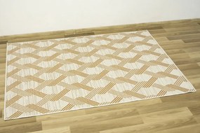 Koberec šnúrkový Berg 28354/62 Geometrický Romby krémový