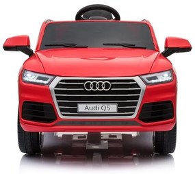 LEAN  TOYS ELEKTRICKÉ AUTÍČKO AUDI Q5 - NELAKOVANÉ - ČERVENÉ - 2024