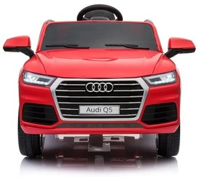 LEAN  TOYS ELEKTRICKÉ AUTÍČKO AUDI Q5 - NELAKOVANÉ - ČERVENÉ - 2023