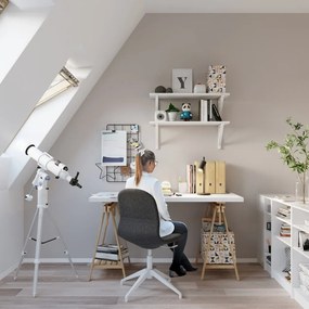 Čierna kovová stolová lampa (výška 43 cm) Etna – Sollux