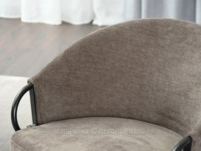 Stolička Carma K (piesková + čierna). Vlastná spoľahlivá doprava až k Vám domov. 1111000