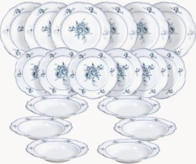 Porcelánová súprava riadu Heritage, 6 osôb, 18 ks
