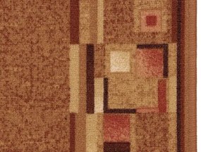 Koberce Breno Behúň BOMBAY 84, šíře role 80 cm, oranžová, viacfarebná