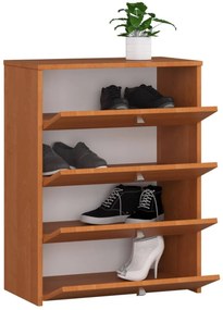 Skriňa na topánky Marienne 60 cm - 4 dvierka jelša