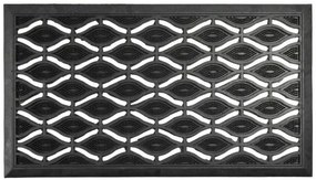 Vonkajší čistiaci rohožka guma 301 – na von aj na doma, 40x70, šedá, B-line