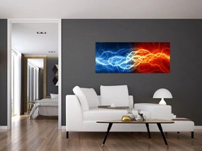 Obraz elektrického napätia (120x50 cm)