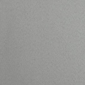 Dlhý záves na okná v sivej farbe