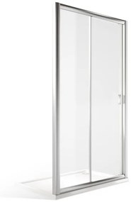 Roltechnik XXL posuvné sprchové dvere MD2 pre inštaláciu do niky 120 cm