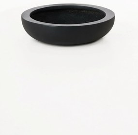 Okrasná miska PLANA, sklolaminát, 9xØ34 cm, antracit