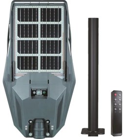 LED Stmievateľná solárna pouličná lampa so senzorom KERS LED/300W/3,2V 6500K IP65