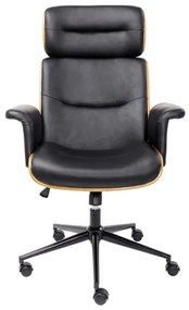 Check Out kancelárska stolička čierna