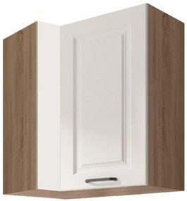 Kuchynská skrinka Smart 45g pravá Sonoma/Biely Mat