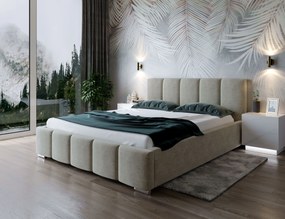Čalúnená manželská posteľ ALI 180x200 cm