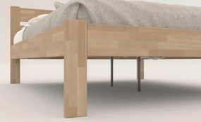 Predĺžená posteľ Mystic 180x220 cm, prírodný buk